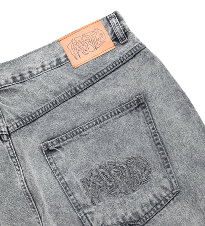 Wavy, Acid Grey