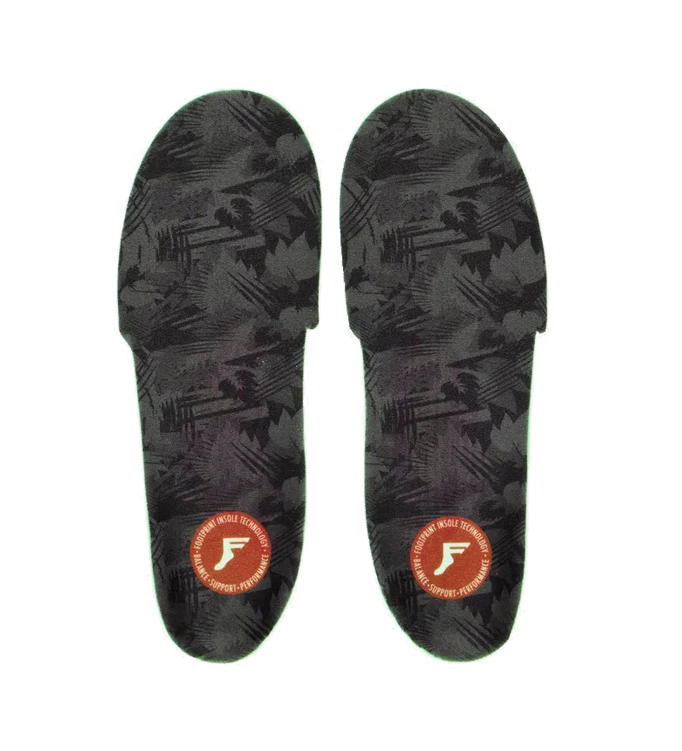 Gamechangers Elite Custom Orthotics, Dark Grey Camo