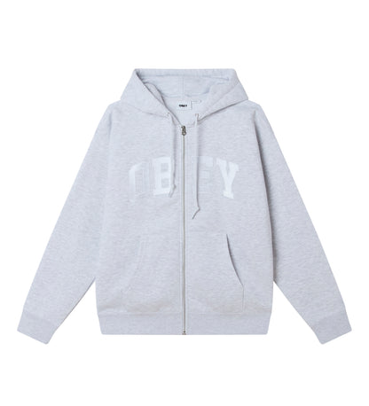 Collegiate Zip, Ash Grey