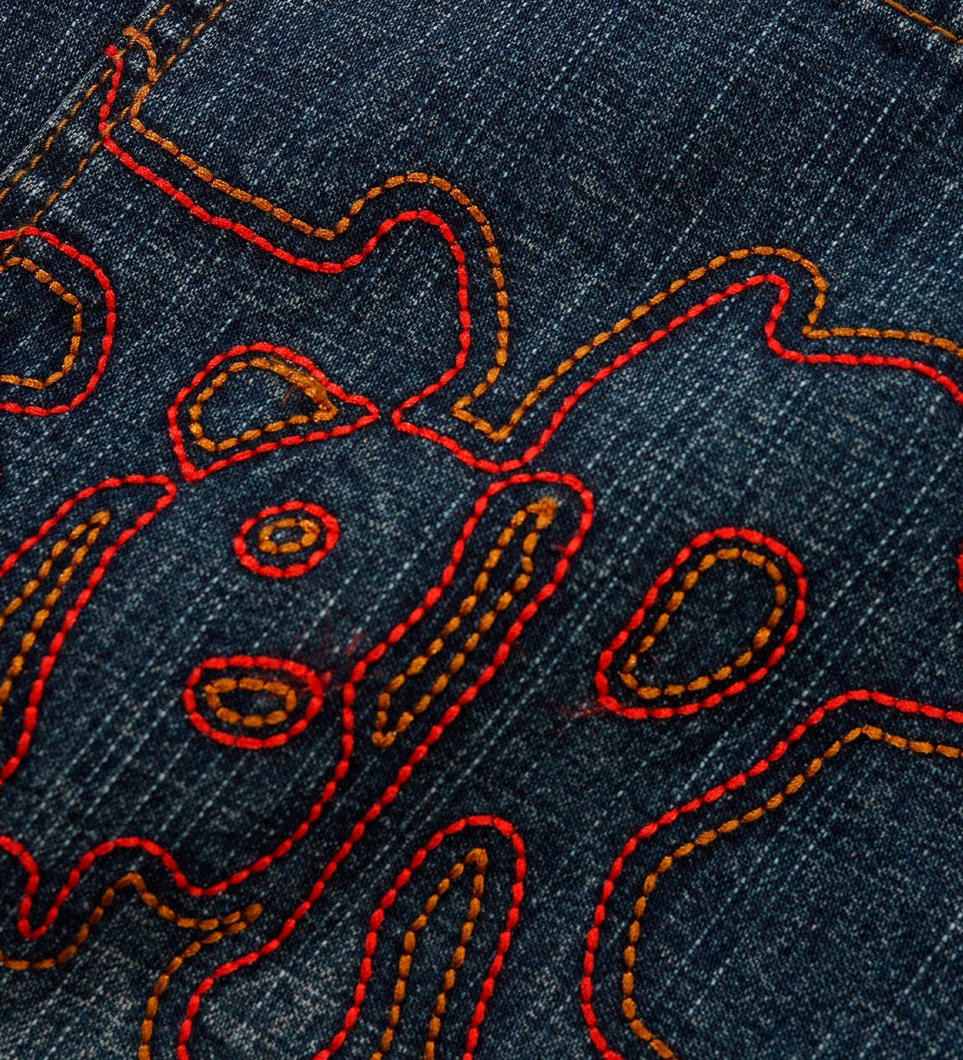 Blotch - BAGGY, Streaky Navy