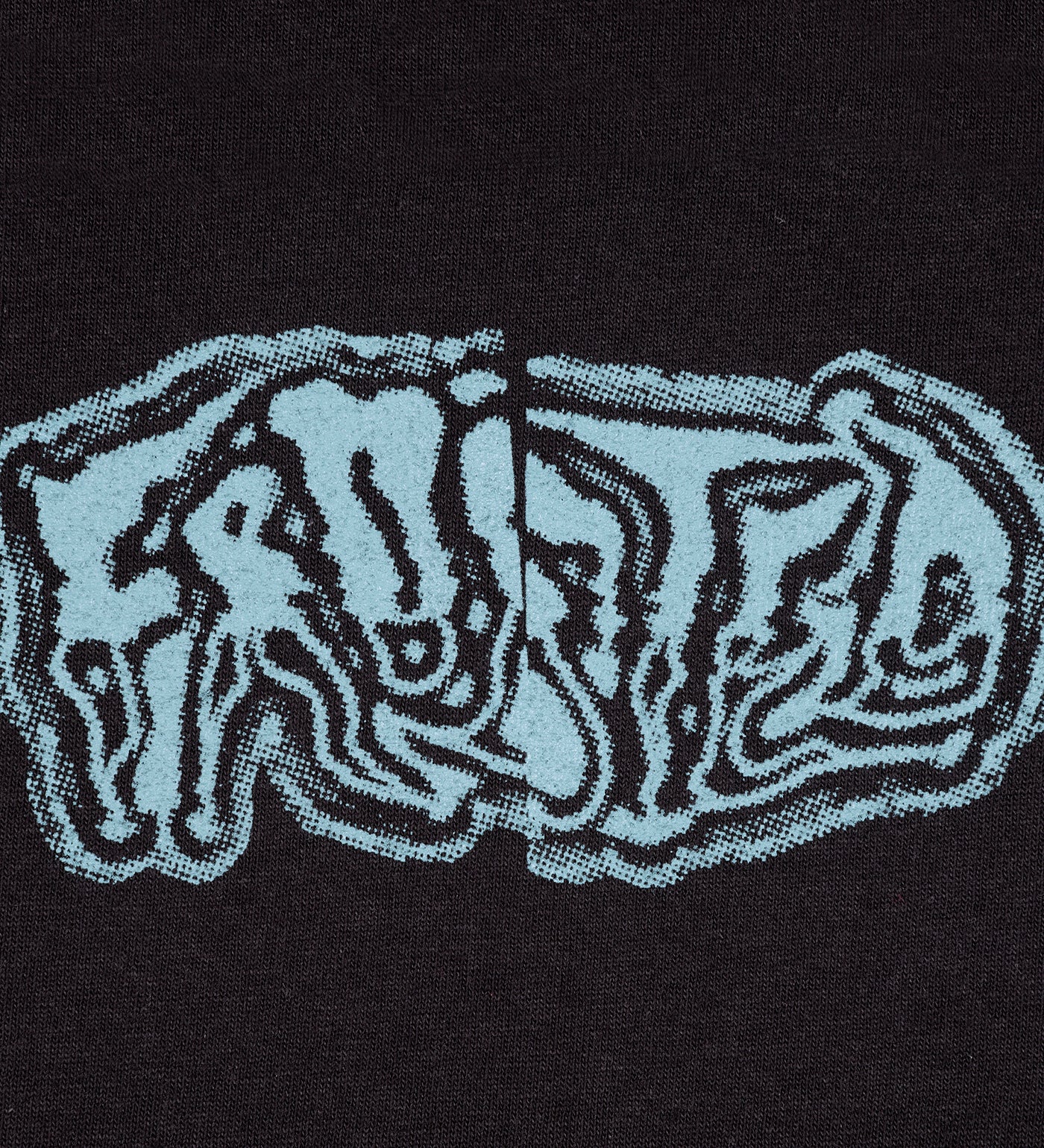 Halftone Logo, Black