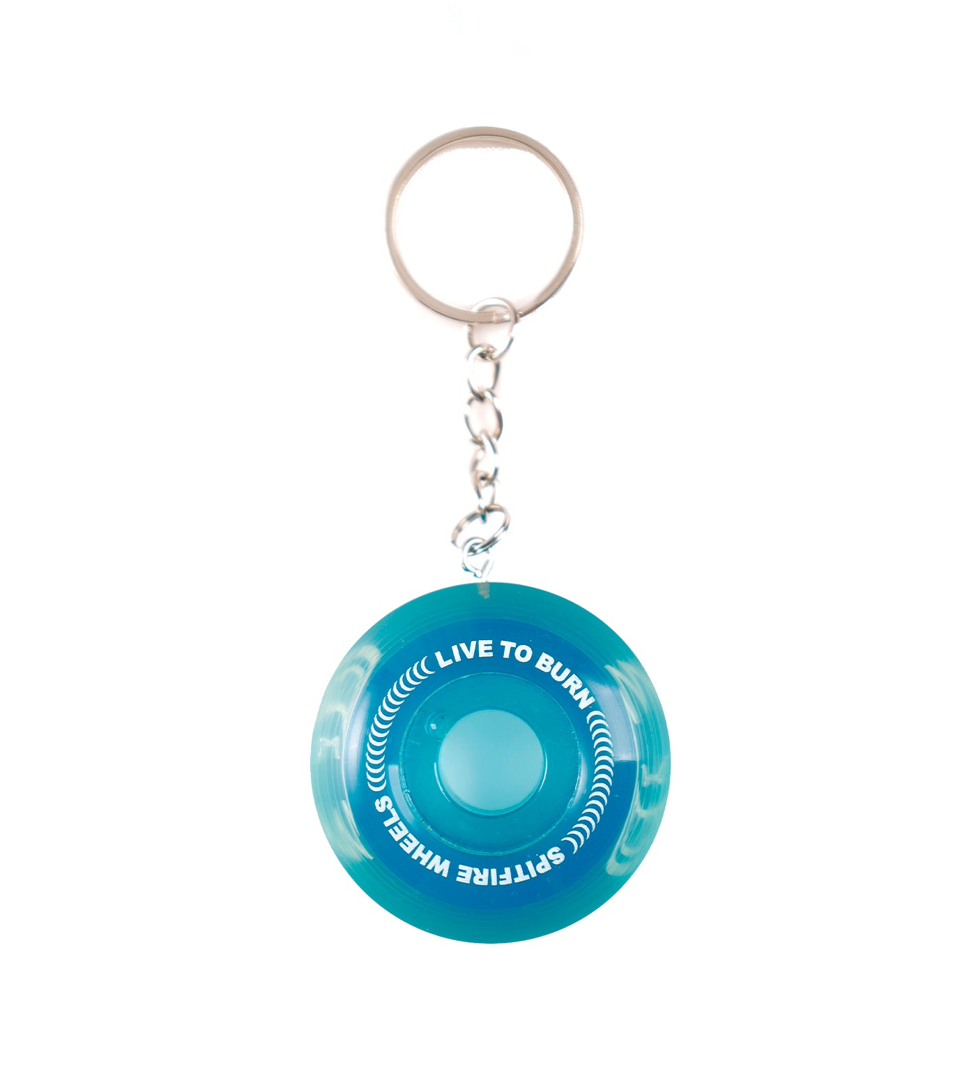 Sapphire Wheel Key, Translucent Blue