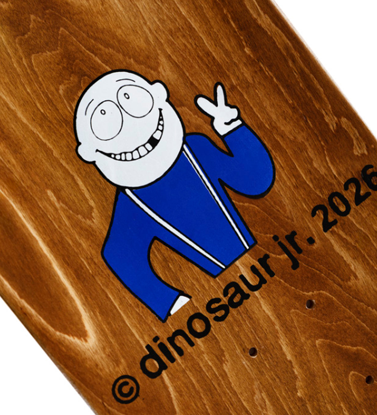 x Dinosaur Jr. - Smiley, Various Woodstains