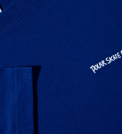 Doodle (Contrast), Ultramarine/White