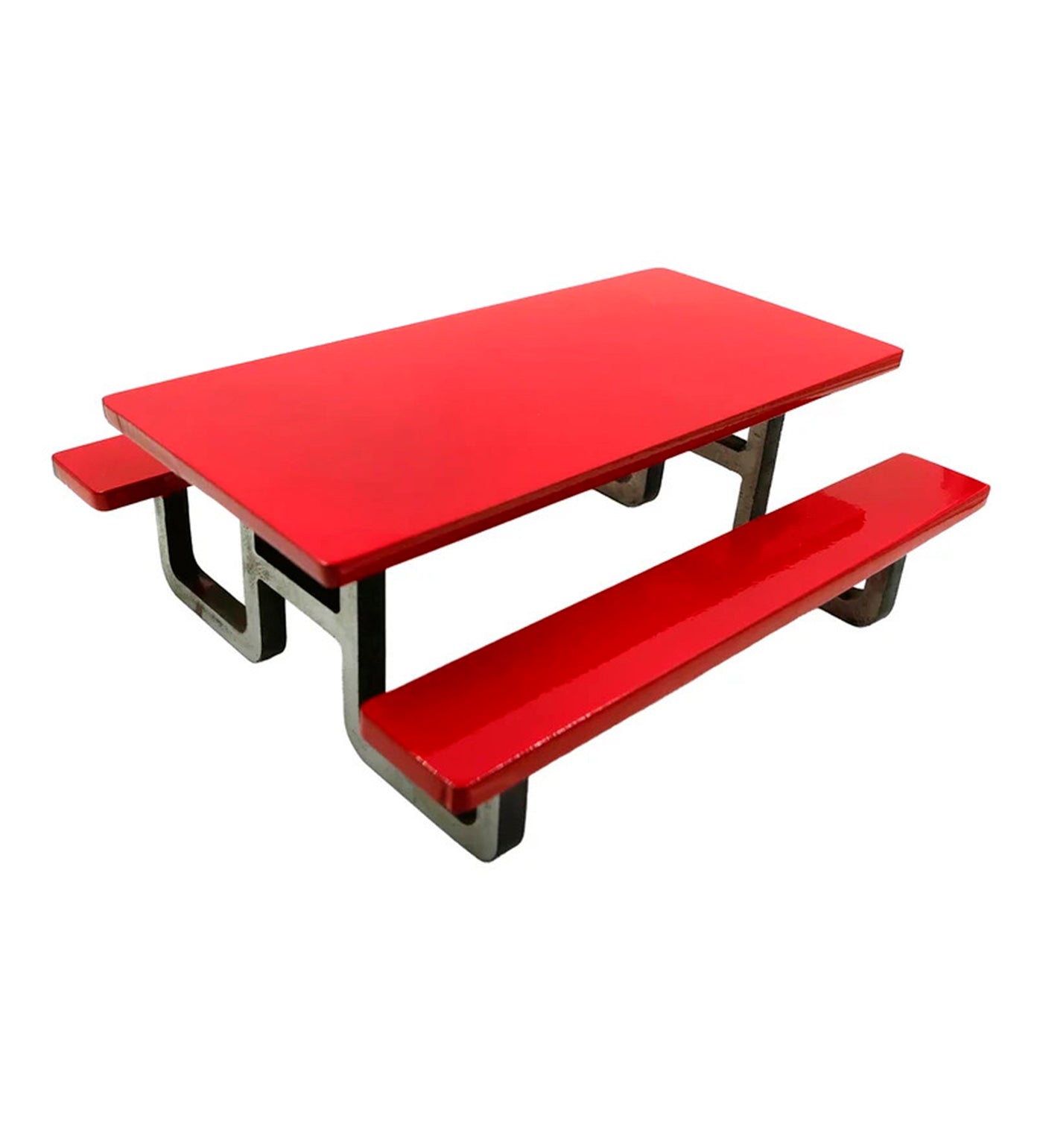 Slushcult Picnic Table, Red