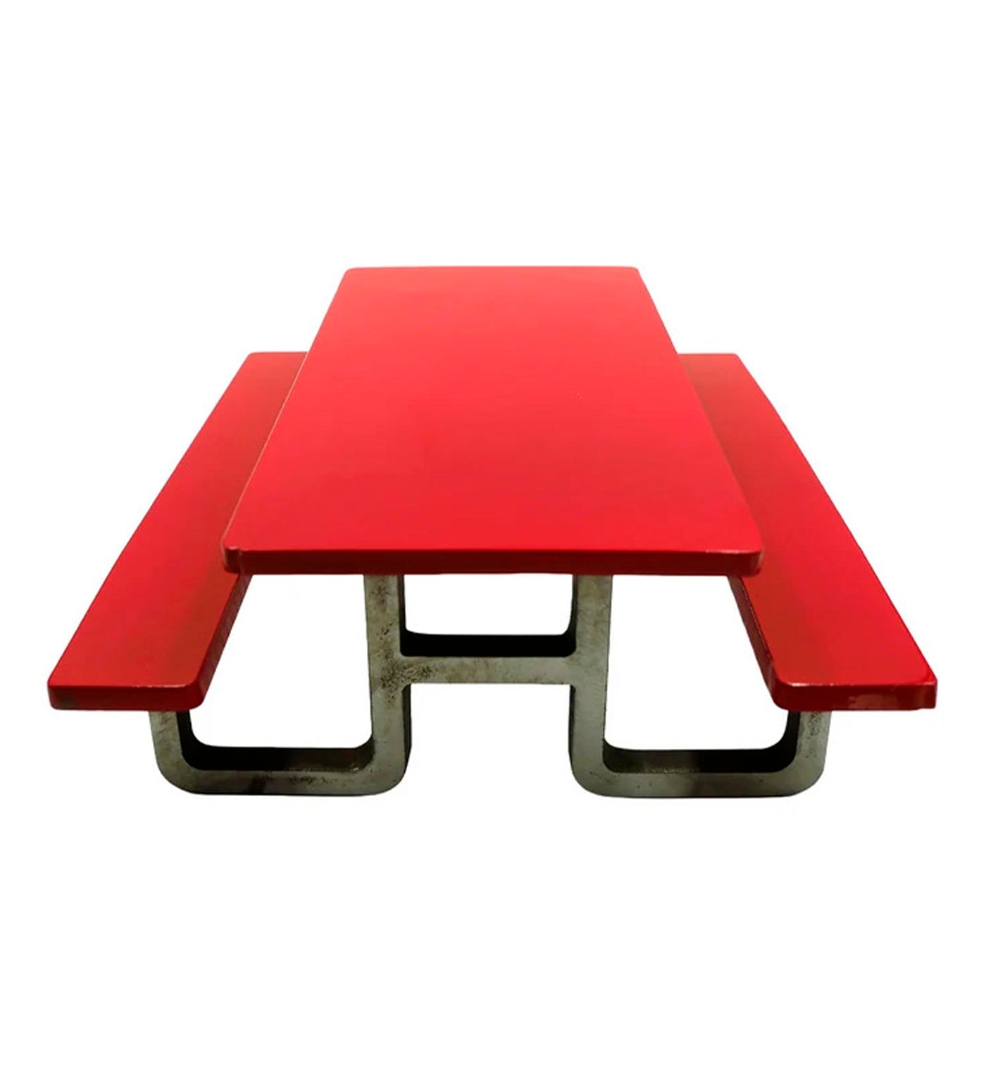 Slushcult Picnic Table, Red
