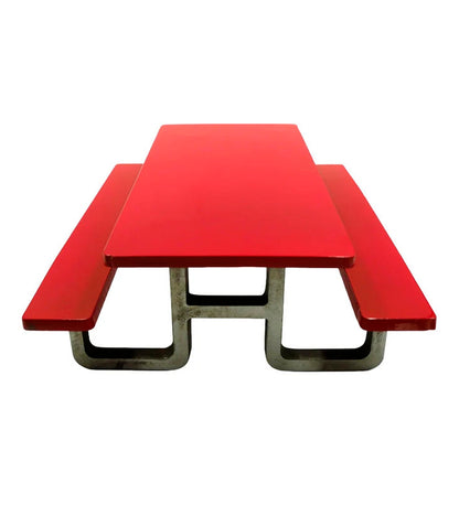 Slushcult Picnic Table, Red