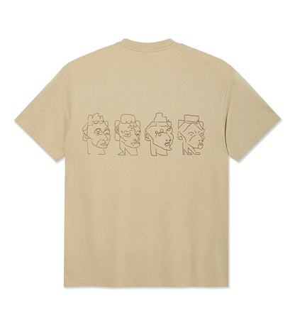 8 Heads (Contrast), Sand/Brown