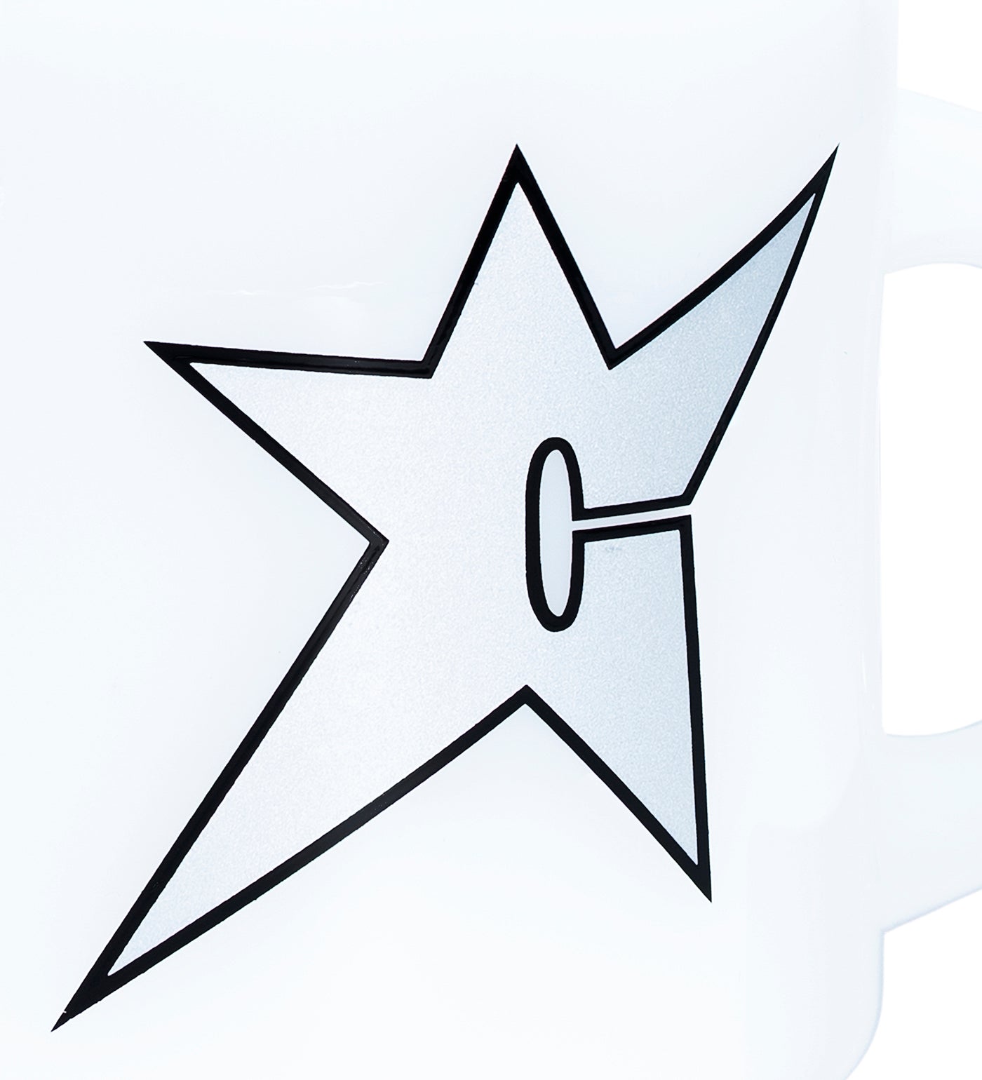 C-Star (Milk Mug), White/Slver