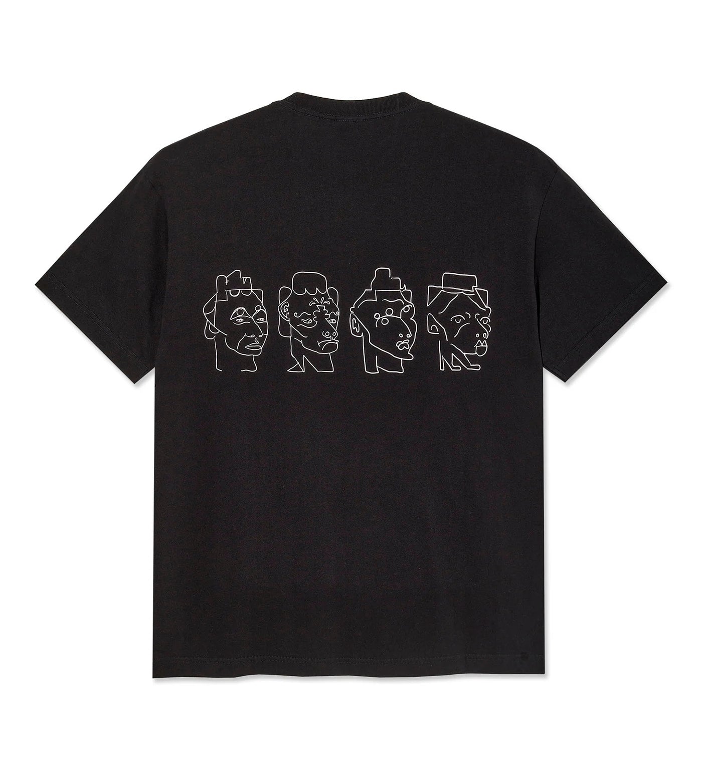 8 Heads (Contrast), Black/White