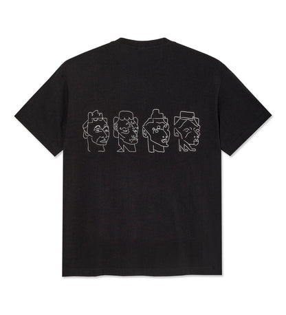 8 Heads (Contrast), Black/White