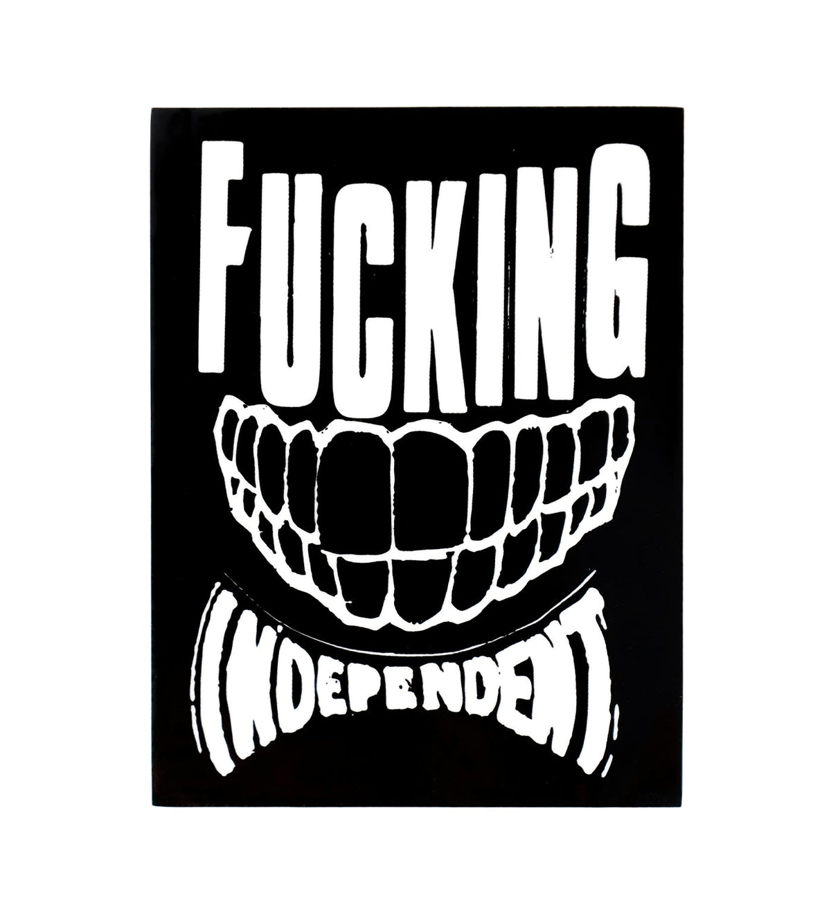 x Independent - Smile, Black/White