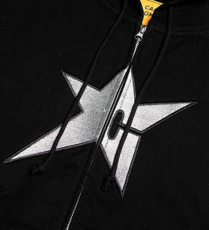 C-Star Metallic (Zip), Black