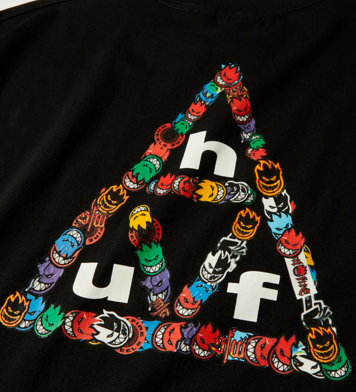 x Spitfire - Sticker Triple Triangle, Black