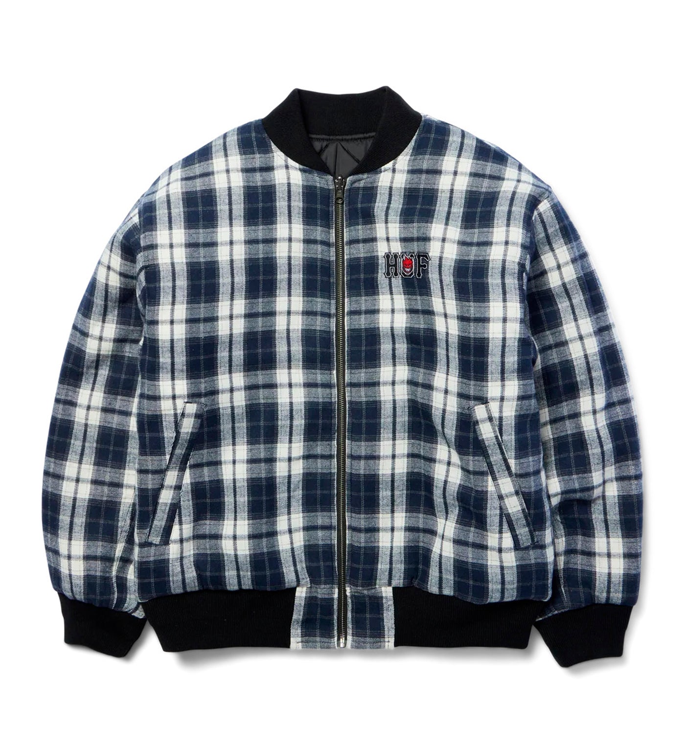 x Spitfire - Plaid (Reversible), Black