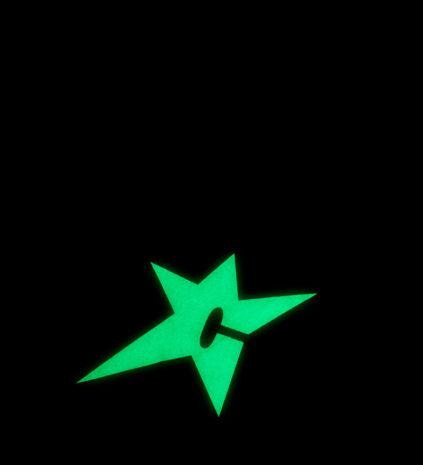 C-Star (Glow in The Dark), Black