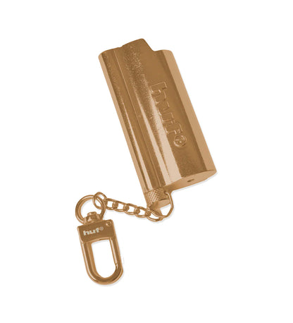 Burner (Lighter Sleeve Keychain), Gold