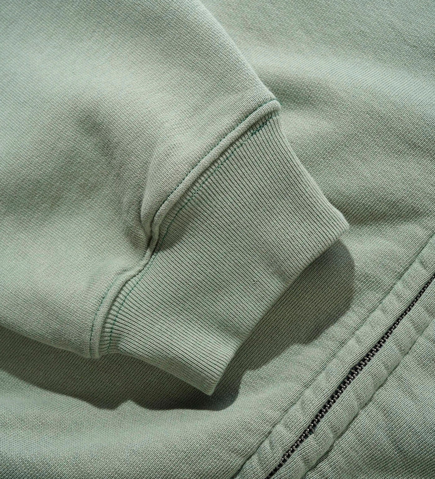 Heavy-Weight Zip, Sage