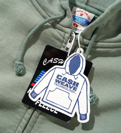 Heavy-Weight Zip, Sage