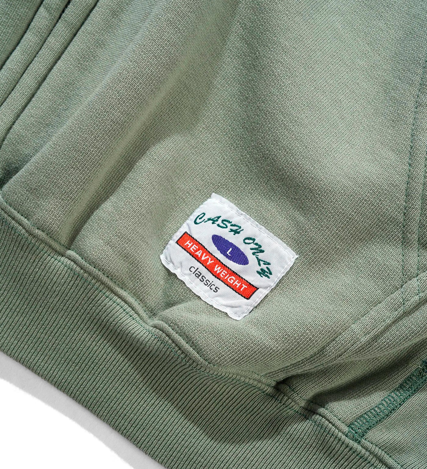 Heavy-Weight Zip, Sage