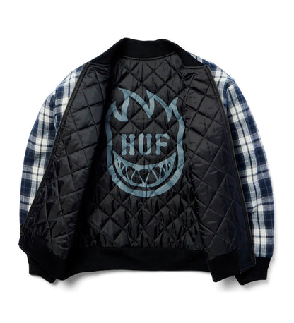x Spitfire - Plaid (Reversible), Black
