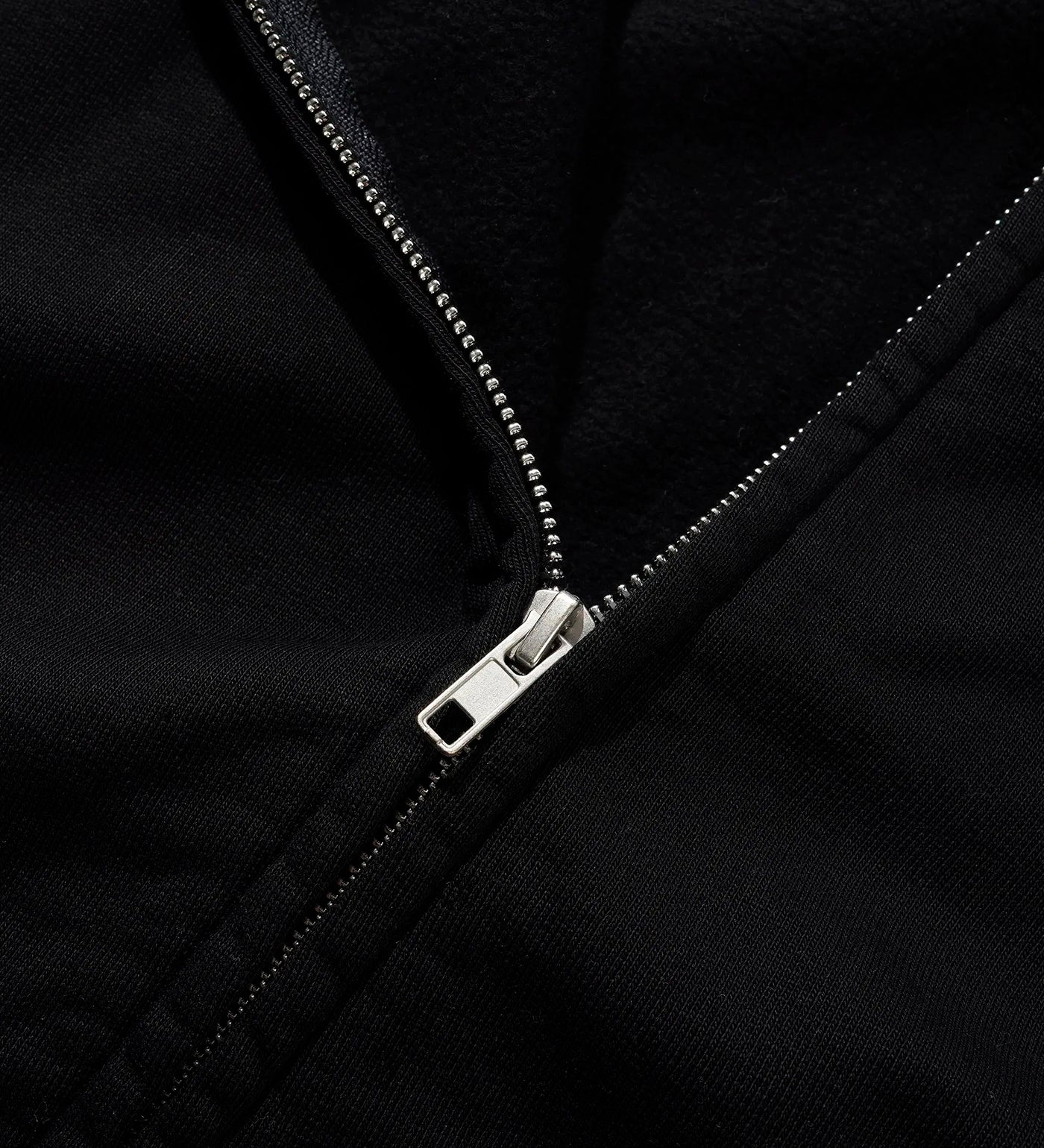Heavy-Weight Zip, Black