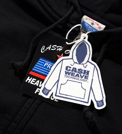 Heavy-Weight Zip, Black