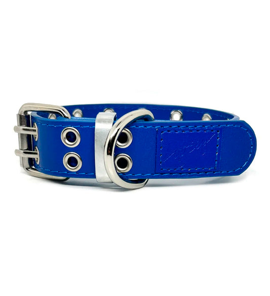 Furry Friend Collar (2 Row), Navy