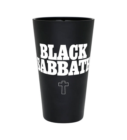 x Black Sabbath - Pint Glass, Black Frosted