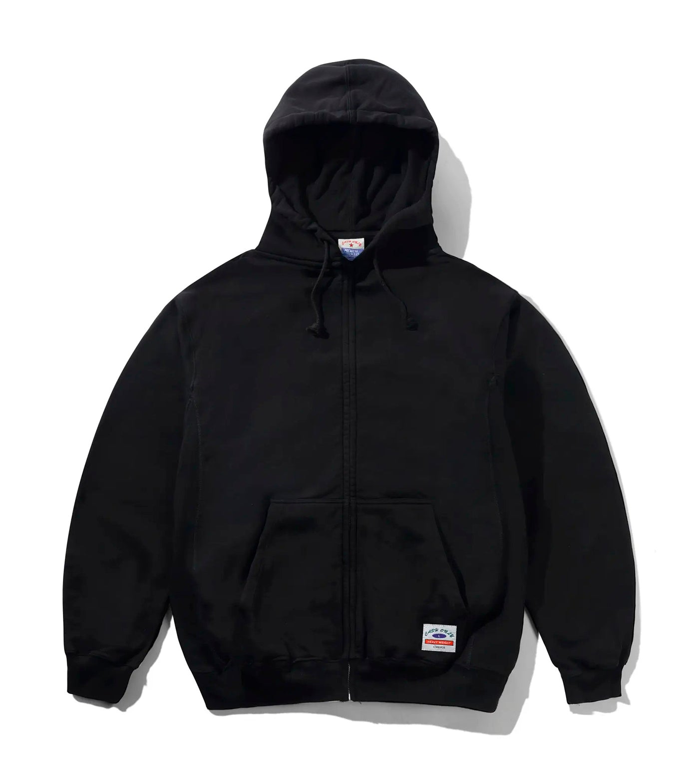 Heavy-Weight Zip, Black