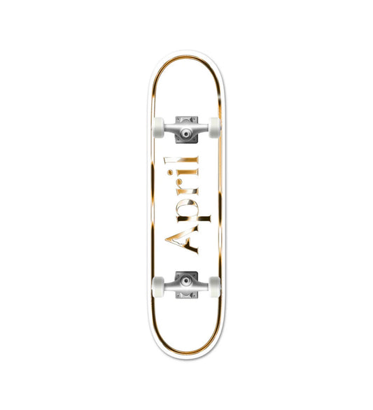 OG Logo Golden, White