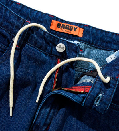 Drummer - BAGGY, Raw Dark Indigo