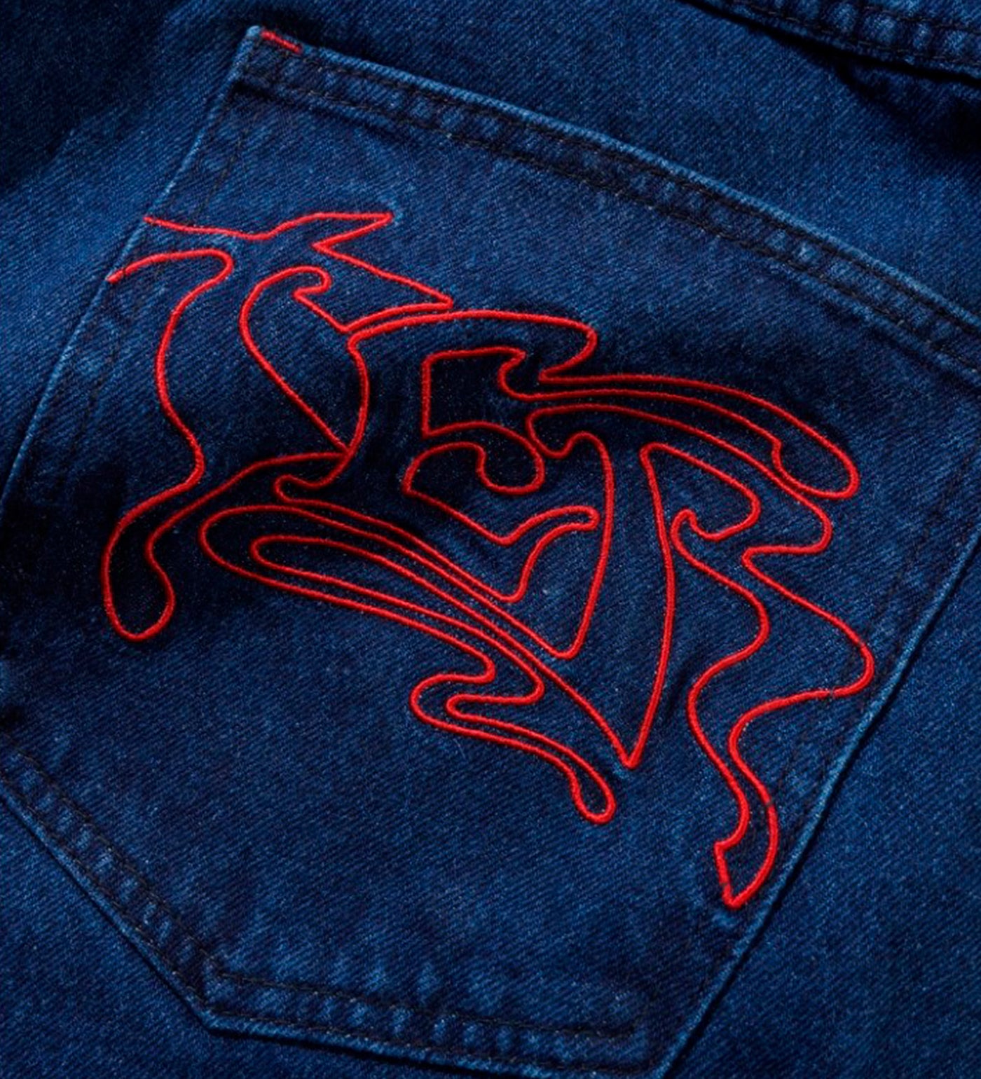Drummer - BAGGY, Raw Dark Indigo
