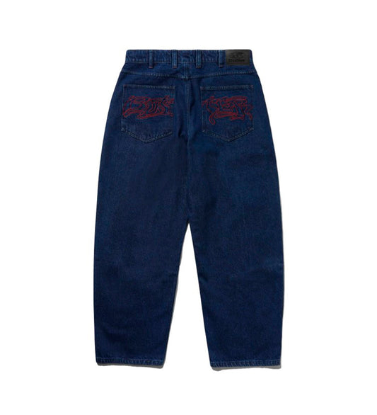 Drummer - BAGGY, Raw Dark Indigo