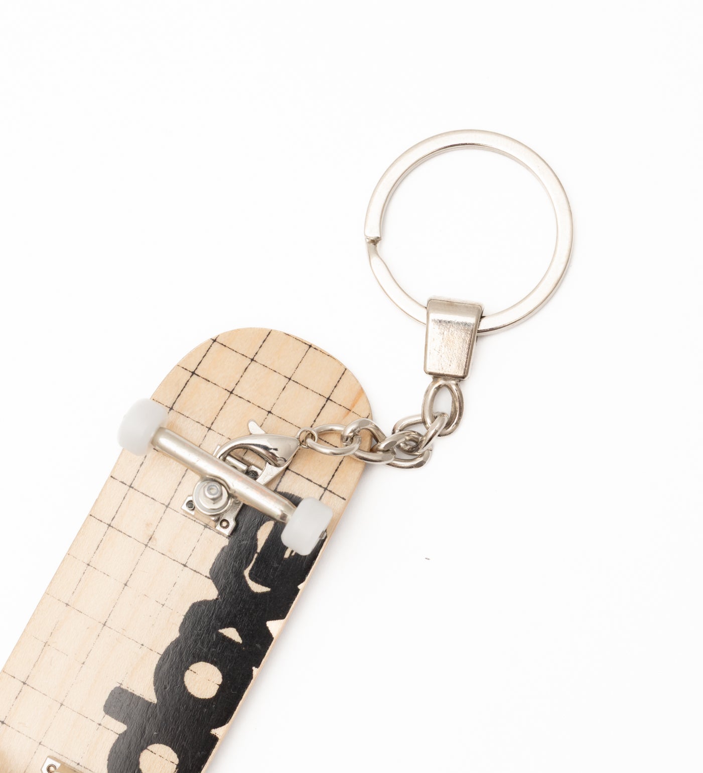 Fingerboard Keychain, Chrome