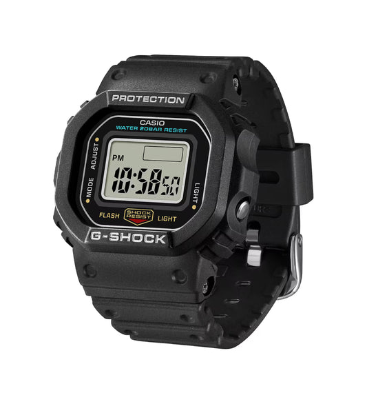Digital Watch Ring (DWN-5600-1), Black