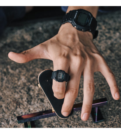 Digital Watch Ring (DWN-5600-1), Black