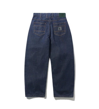 Wide Cut, Selvedge Blue