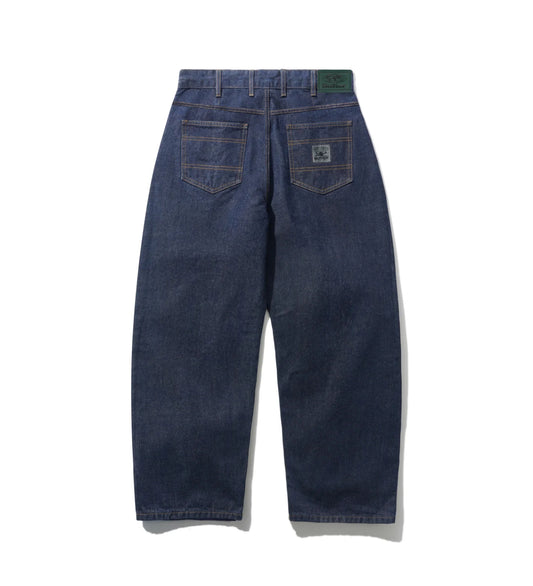 Wide Cut, Selvedge Blue