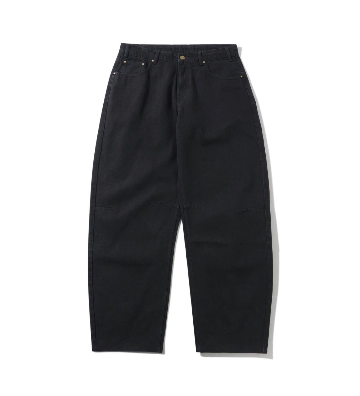 Wide Cut, Dark Washed Black