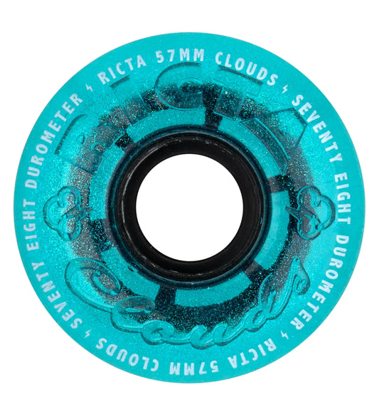 Clouds 78a, Iridescent Blue