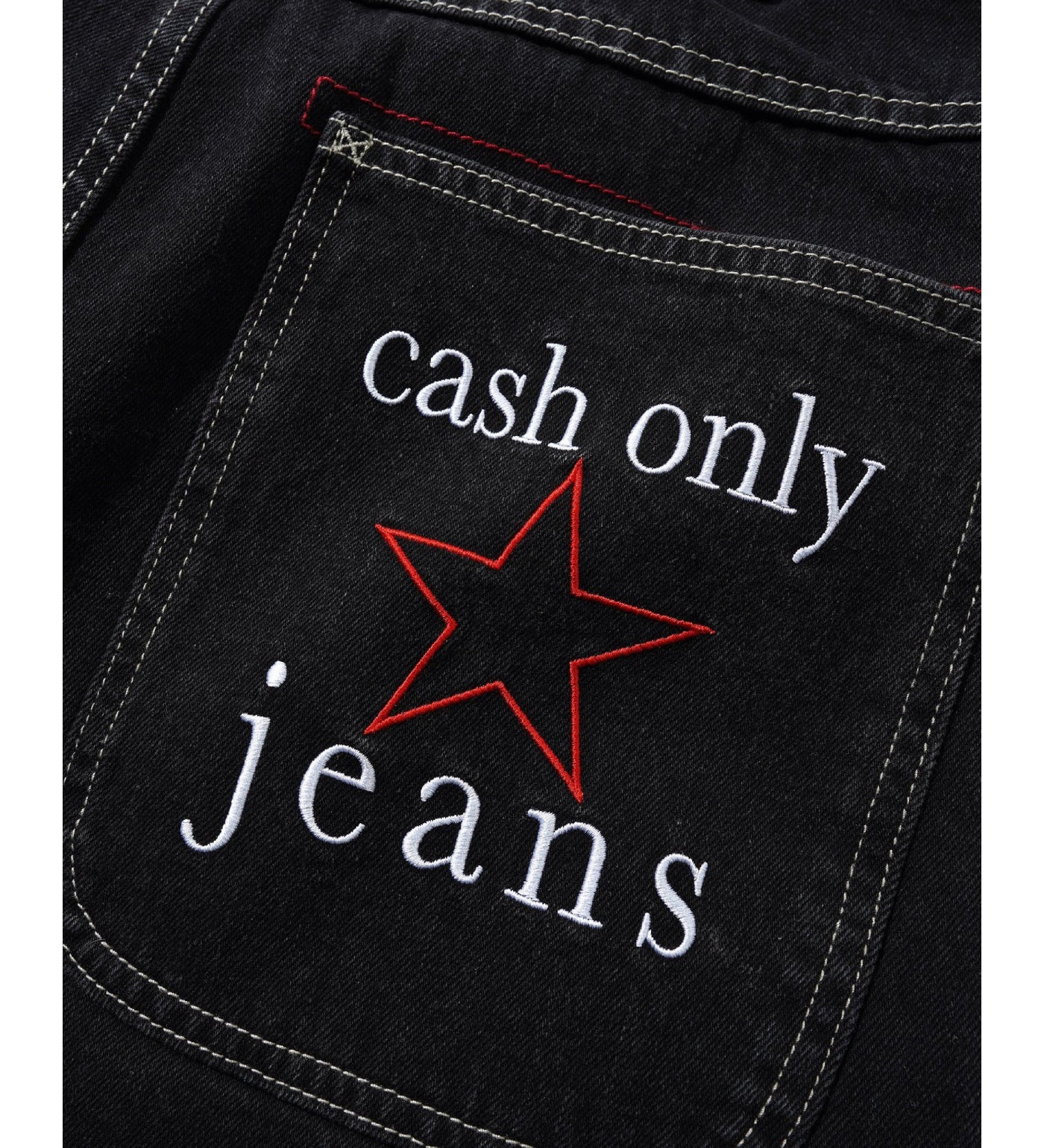 Stars - BAGGY, Washed Black