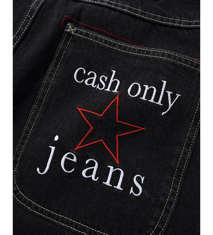 Stars - BAGGY, Washed Black