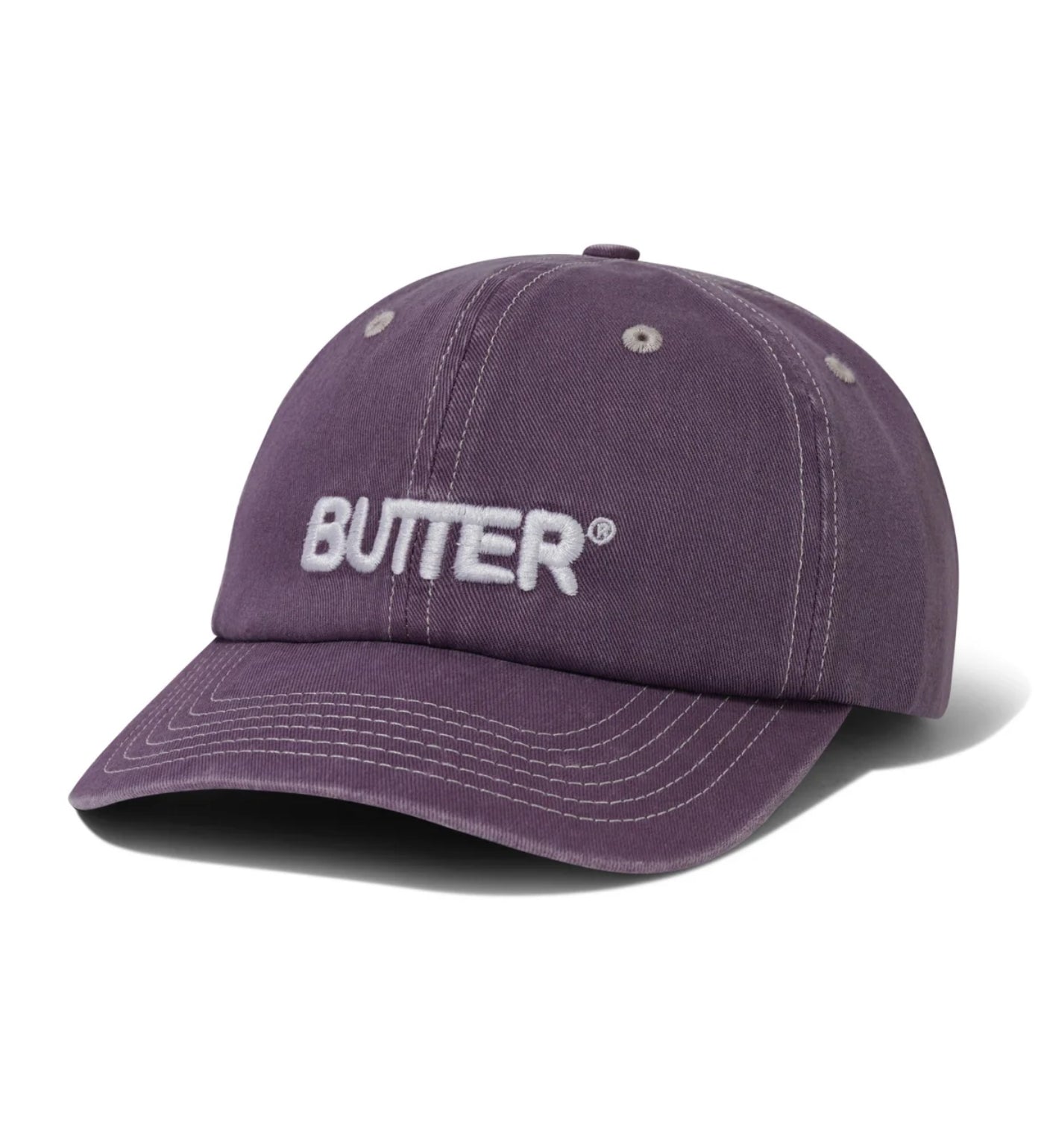 Rounded Logo, Washed Eggplant