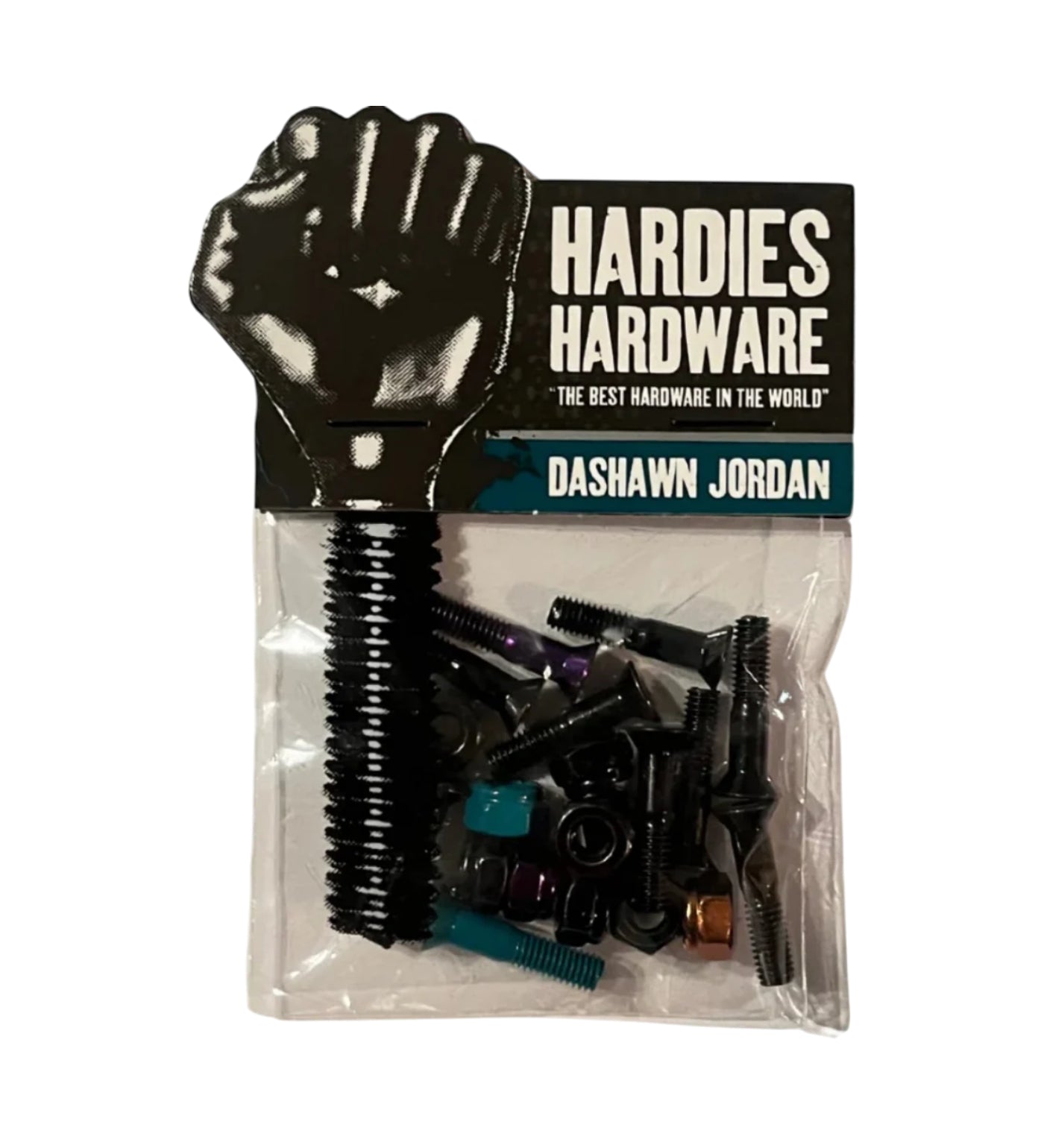 7/8" Allen - Dashawn Jordan, Turquoise/Purple/Black