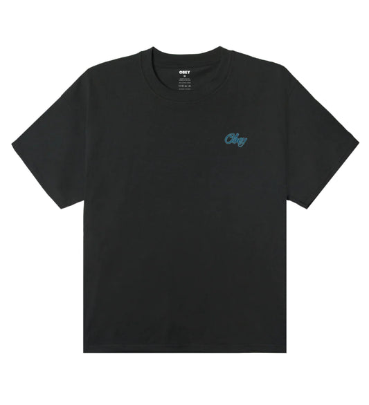 Airbrushed Rose (Heavyweight), Vintage Black