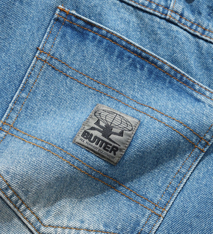 Wide Cut, Worn Indigo