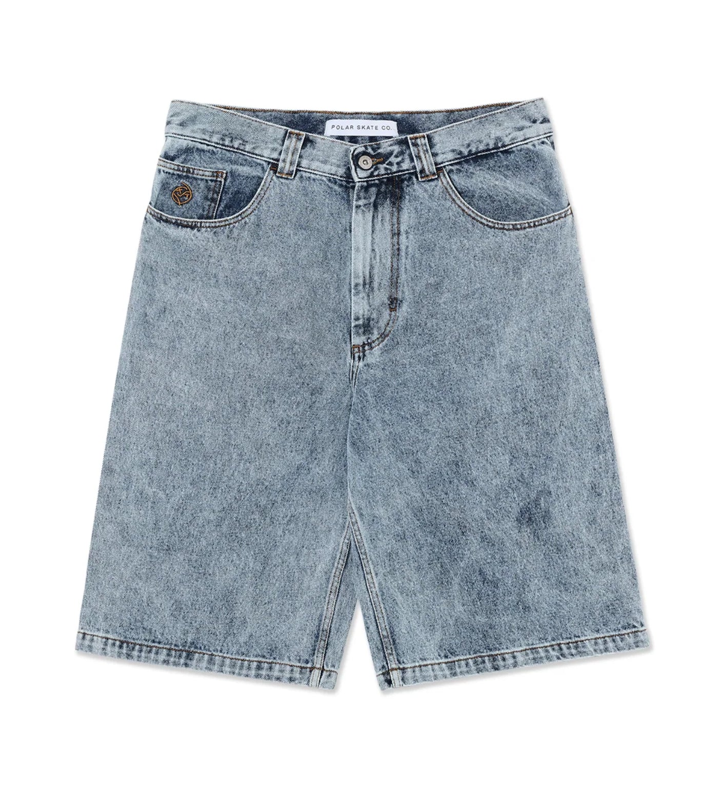Big Boy Shorts, Heavy Washed Blue