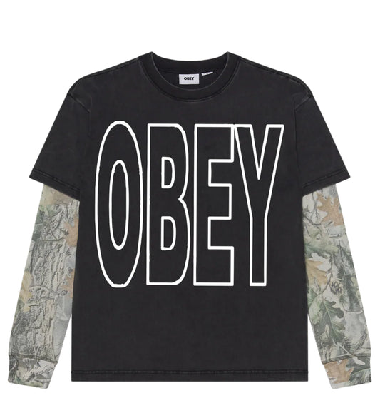 Stretched 2fer, Dusty Black/Vintage Wood Camo