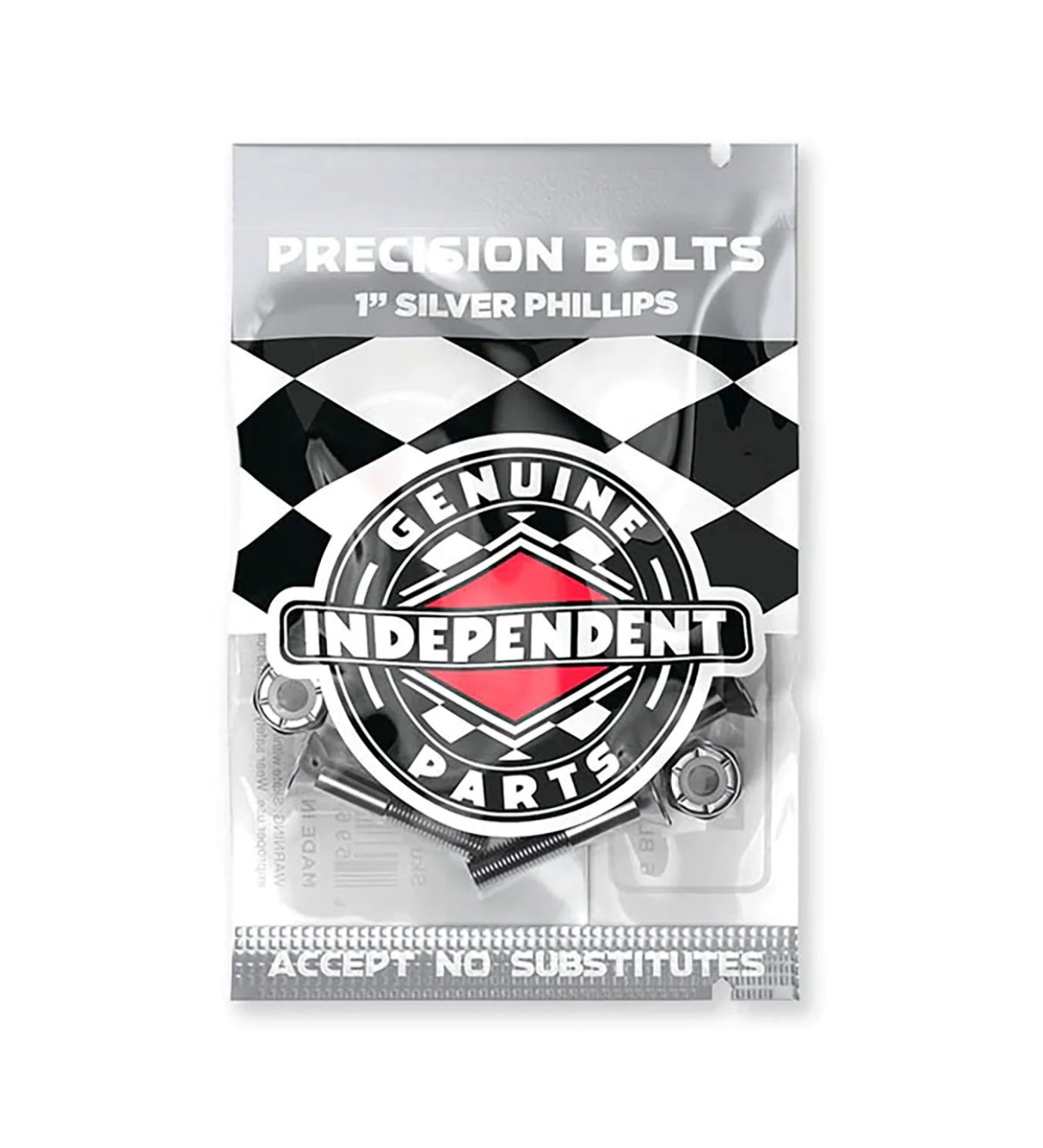 Phillips 1", Black/Silver